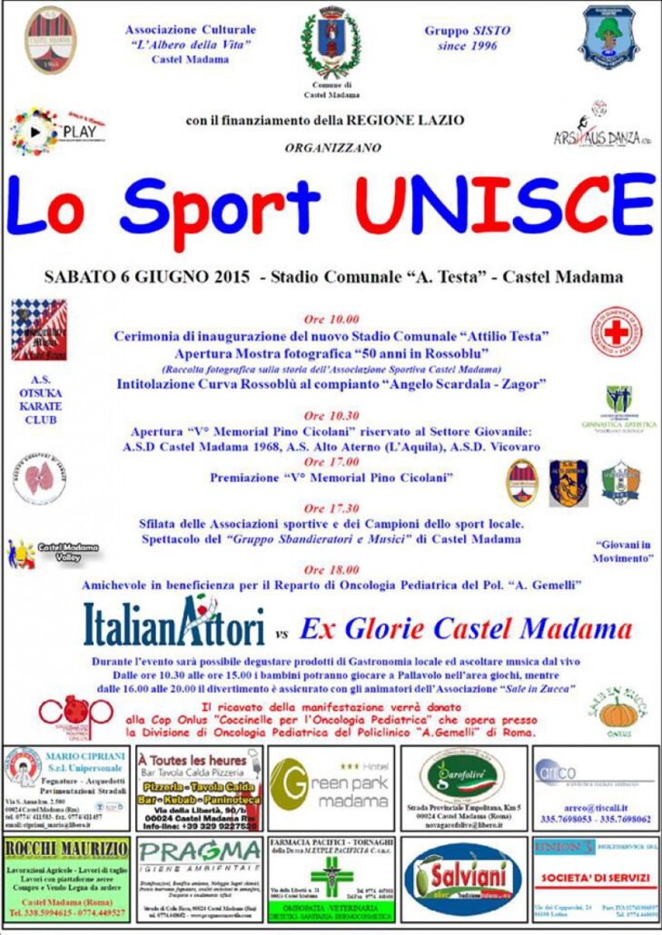 Nazionale ItalianAttori per Castel Madama